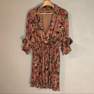 PrettyLittleThing Mauve Skater Style Dress